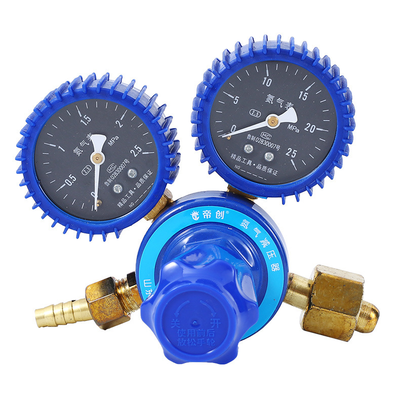 Nitrate Reductase - Stickstoff-Druckminderer, Regulierventil mit Manometer, Gasflaschen-Druckminderer mit
