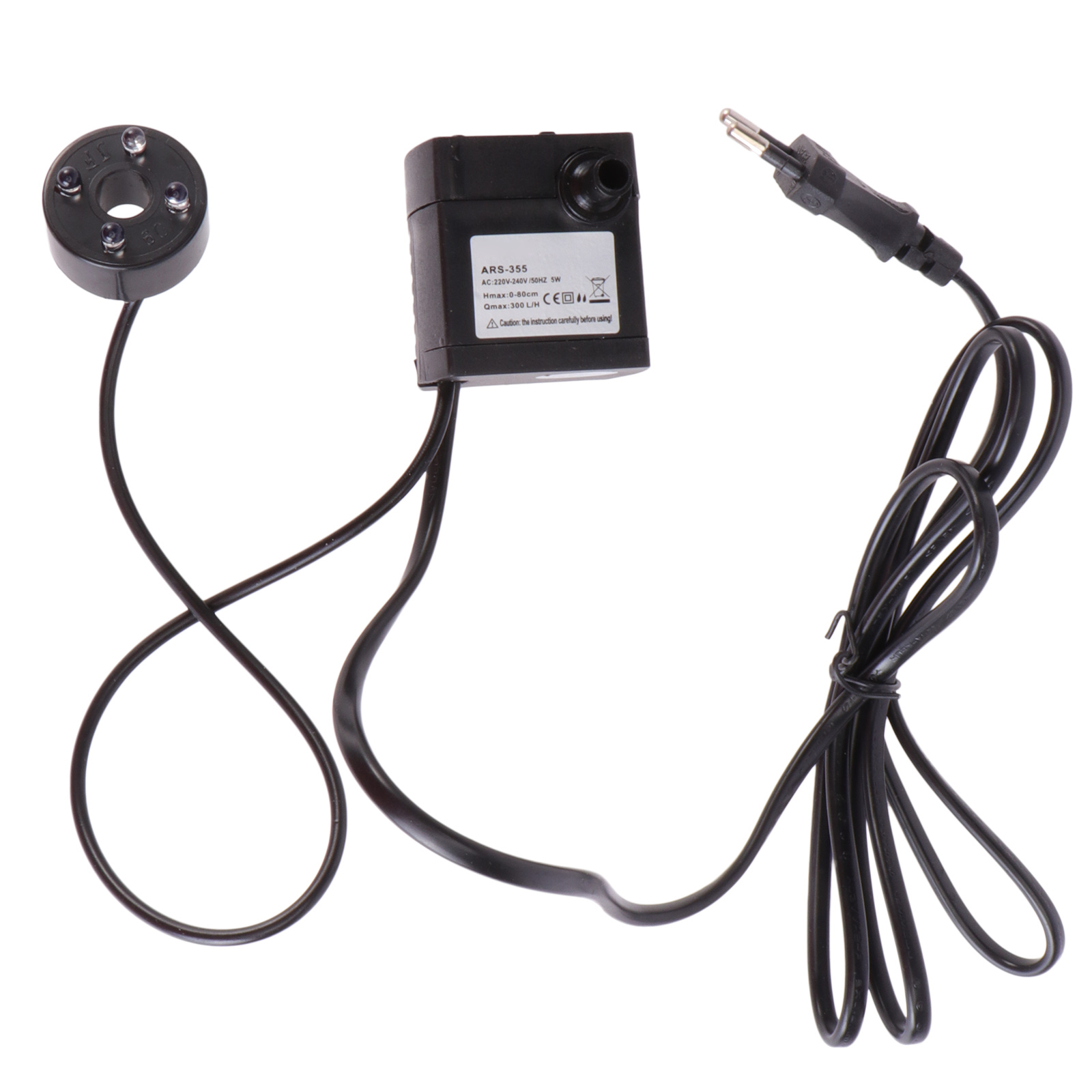 Aquarium Marine Lights - 5W Tauch Umwälzpumpe Einstellbarer Durchfluss Led-Licht