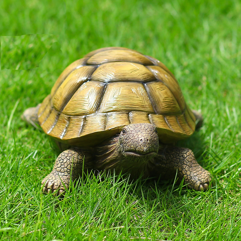 Marine Fish Tank - Niedliche dekorative Schildkröte Harz Schildkröte im