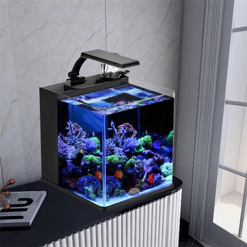 Ultraklar-Glas-Mini-Meerwasser – Marine Aquarium Cube Bewertung und Preis