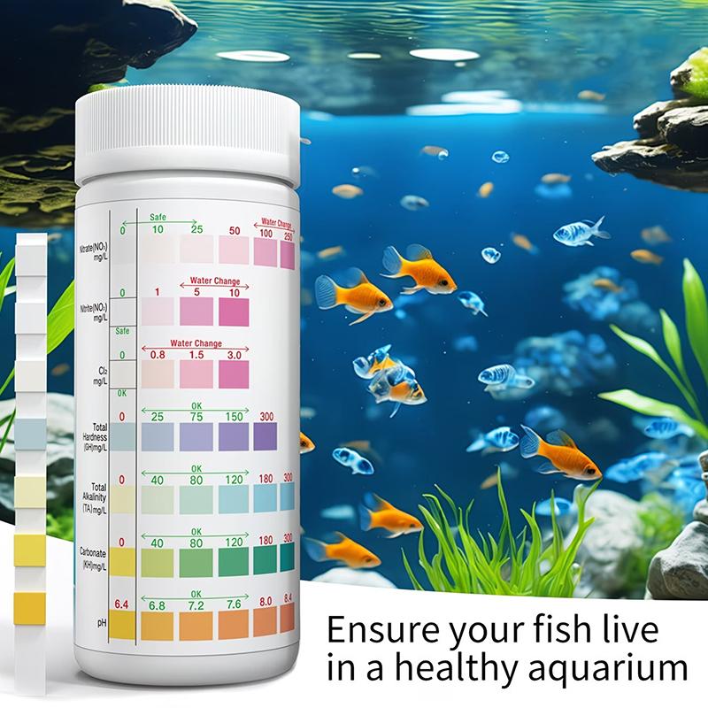 Aquarium-Wasserteststreifen 8  – Saltwater Tank Bewertung und Preis