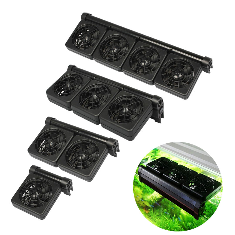 1/2/3/4 Aquarium-Lüfter Kühlge – Saltwater Tank Bewertung und Preis