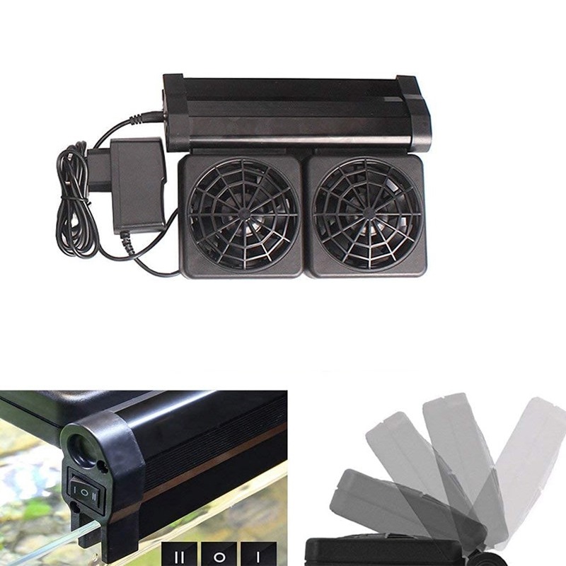 1/2/3/4 Aquarium-Lüfter Kühlge – Saltwater Tank Bewertung und Preis
